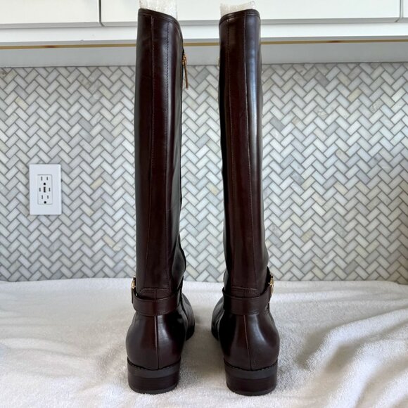 Tommy Hilfiger Dewberry Riding Boots - Size 10 - Dark Brown - BNWT - Picture 5 of 14